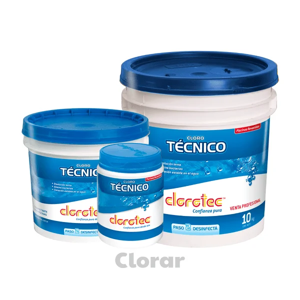Presentación de cloro Técnico de disolución lenta de Clorotec