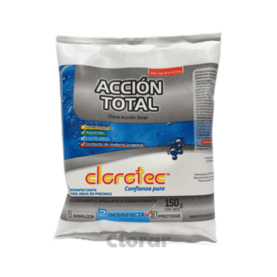 cloro accion total clorotec 150gr
