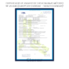 certificado ensayo de desinfectante germover